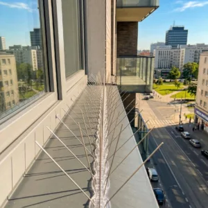 Hroty proti holubom typ W160 – detail piatich radov