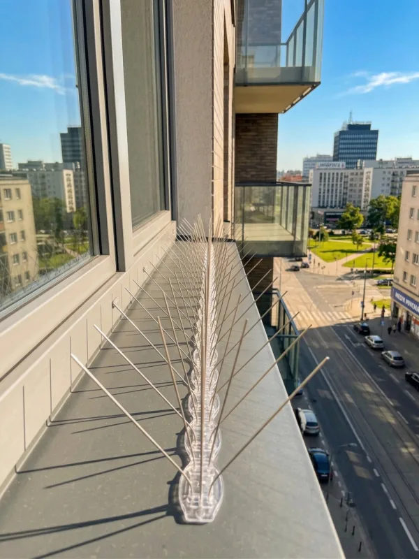 Hroty proti holubom typ W160 – detail piatich radov