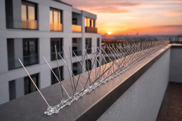 Hroty proti holubom typ Y170 – polykarbonátová základňa