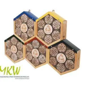 Hmyzí hotel medová plásť — drevený, recyklovaný – Obrázok 2