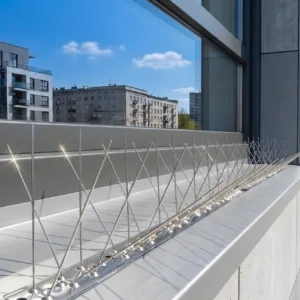 Celonerezové hroty proti holubom Metal W